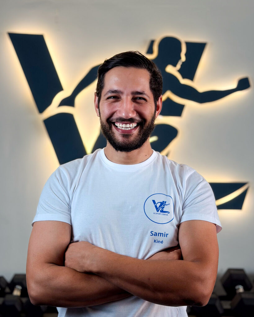 Samir Boudouh - Kinésithérapeute Portrait de Samir Boudouh, kinésithérapeute chez vlsportcenter à Wavre